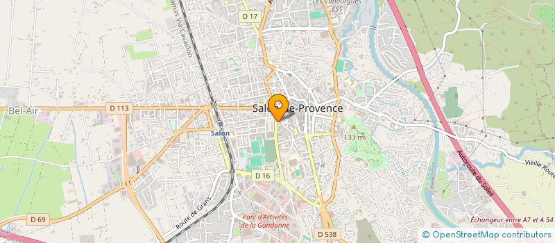 localisation de l'entreprise BOUQUIN PRESSE à SALON-DE-PROVENCE