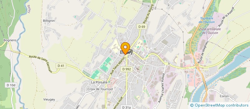 localisation de l'entreprise BOUR'BON SAVEURS 974  BELLEY