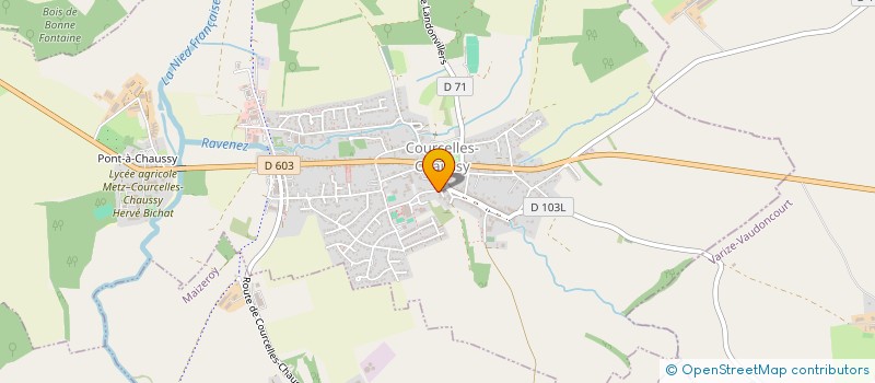 localisation de l'entreprise BOUR RENOV  COURCELLES-CHAUSSY