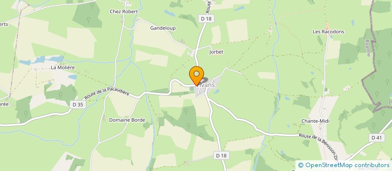 localisation de l'entreprise BOURACHOT RECYCLAGE  VIVANS