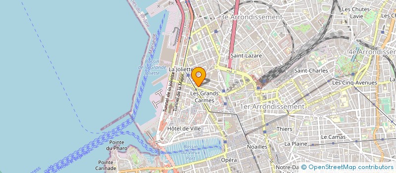 localisation de l'entreprise BOURAS DISTRIBUTION ALIMENTAIRE à MARSEILLE