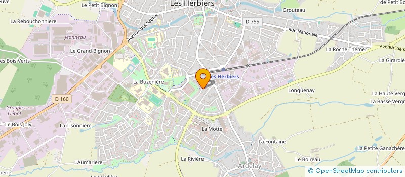 localisation de l'entreprise BOURASS FAMILY à LES HERBIERS