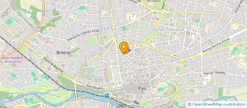 localisation de l'entreprise BOURBAKI à PAU