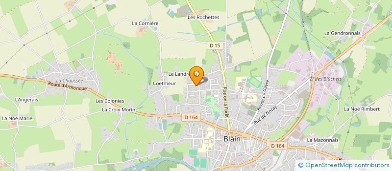 localisation de l'entreprise BOURBIDAN  BOUVRON