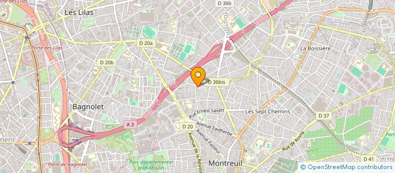 localisation de l'entreprise BOURBIER DEUSPI à MONTREUIL