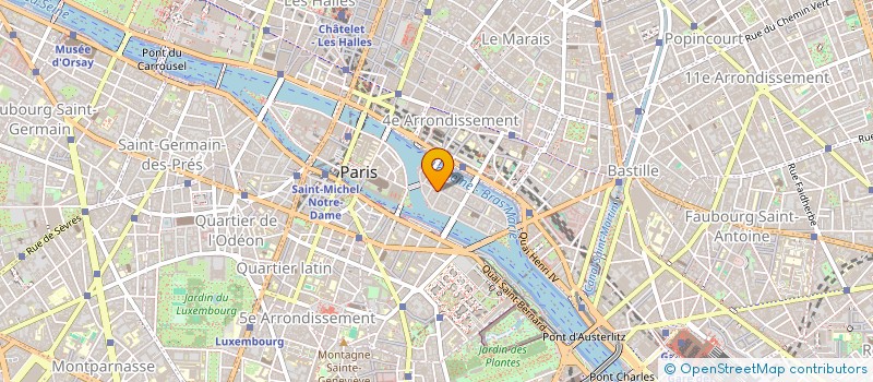 localisation de l'entreprise BOURBIERS ET BRANQUIGNOLS  PARIS