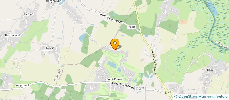 localisation de l'entreprise BOURBON  SAINT-ANDRE-DES-EAUX