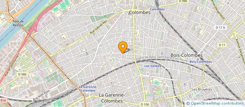 localisation de l'entreprise BOURBON à COLOMBES