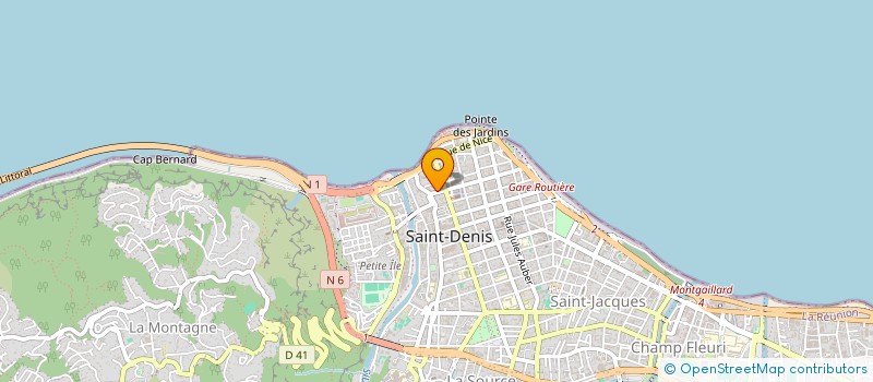 localisation de l'entreprise BOURBON  SAINT-DENIS