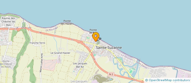 localisation de l'entreprise BOURBON ASSAINISSEMENT à SAINTE-SUZANNE