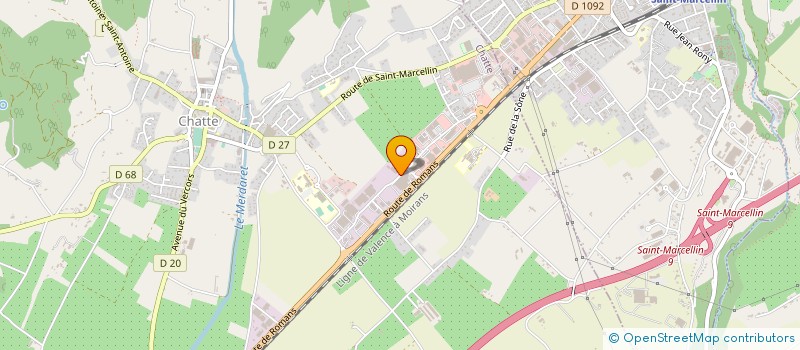 localisation de l'entreprise BOURBON AUTOMOTIVE PLASTICS SAINT MARCELLIN - BOURBON AP SAINT MARCELLIN à CHATTE