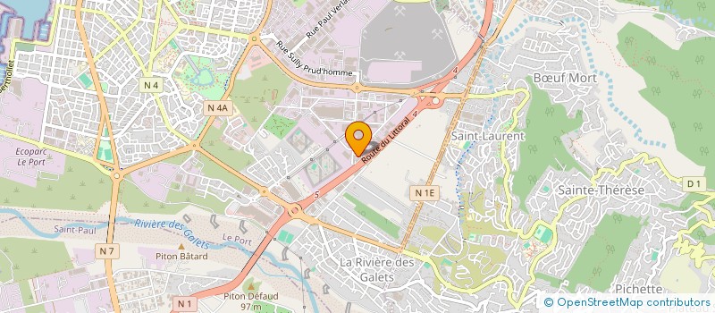 localisation de l'entreprise BOURBON BOAT LOCATION  LE PORT