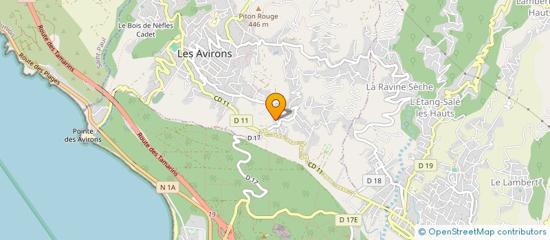 localisation de l'entreprise BOURBON CLEAN SERVICES  LES AVIRONS