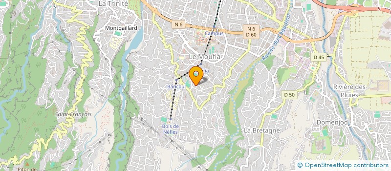 localisation de l'entreprise BOURBON CONCEPT RENOVATION à SAINT-DENIS