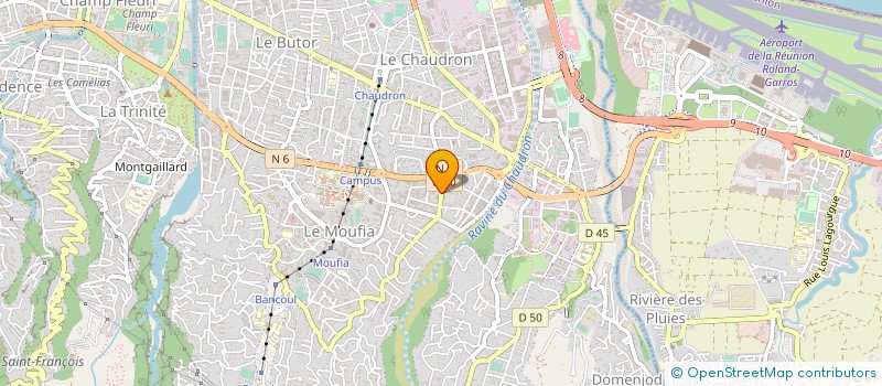 localisation de l'entreprise BOURBON CONTROLE à SAINT-DENIS