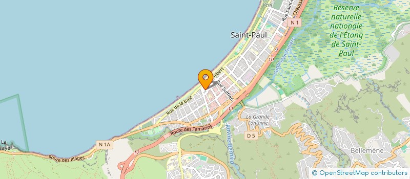 localisation de l'entreprise BOURBON ENTRETIEN SERVICES à SAINT-PAUL