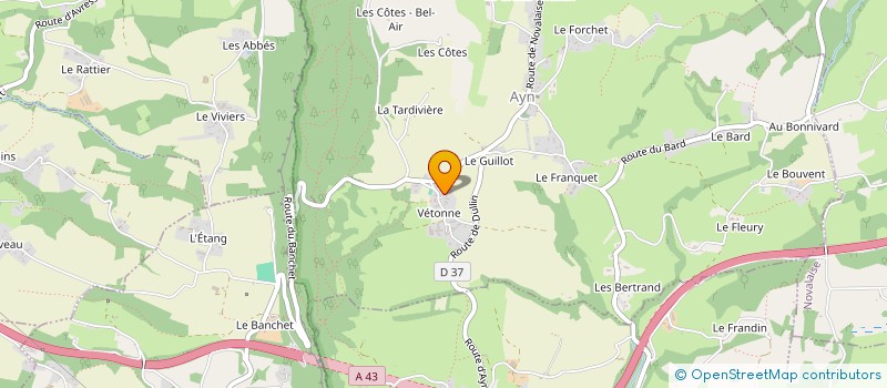 localisation de l'entreprise BOURBON HERITAGE  AYN