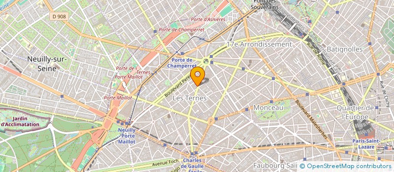 localisation de l'entreprise BOURBON II  PARIS