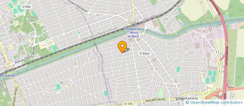 localisation de l'entreprise BOURBON ISLAND  VILLEPARISIS