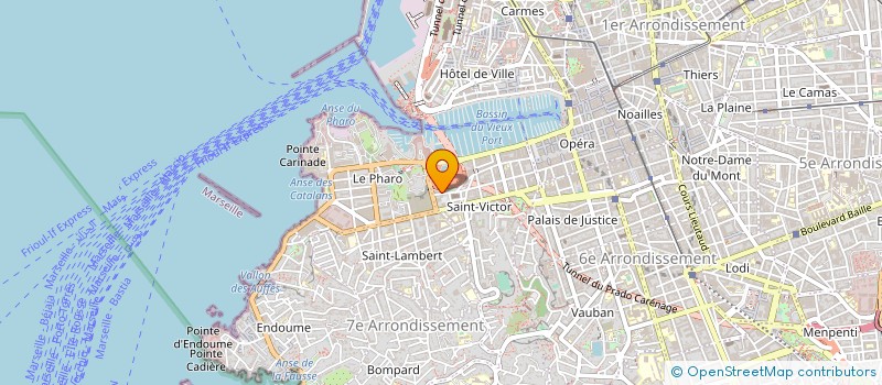 localisation de l'entreprise BOURBON LIBERTY 252 à MARSEILLE