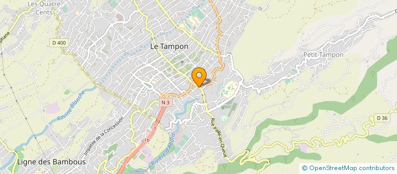 localisation de l'entreprise BOURBON MOTO à LE TAMPON