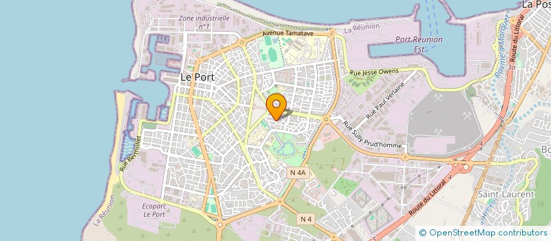 localisation de l'entreprise BOURBON MULTINETS SERVICES SARL à LE PORT