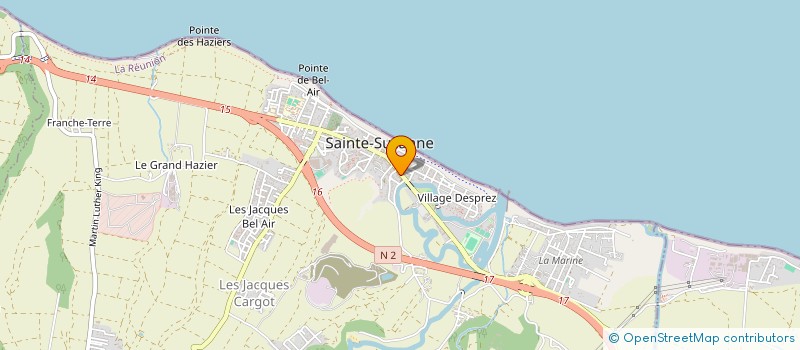 localisation de l'entreprise BOURBON PATRIMOINE à SAINTE-SUZANNE