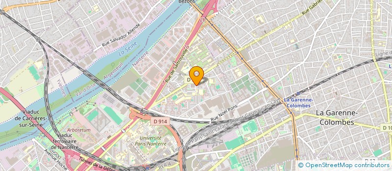 localisation de l'entreprise BOURBON PATRIMOINE  NANTERRE