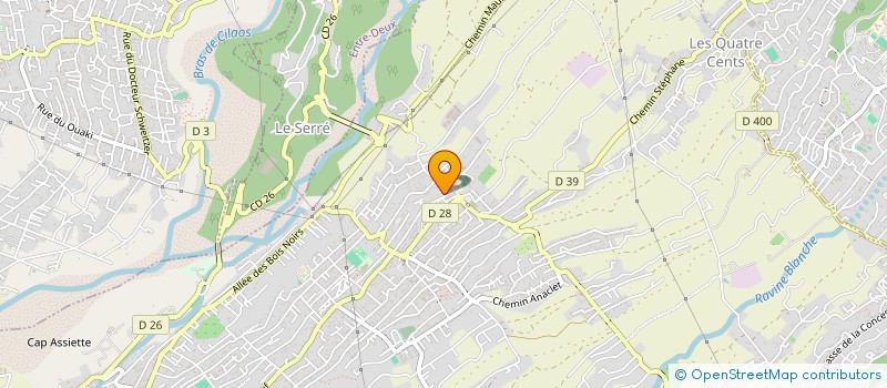 localisation de l'entreprise BOURBON TECH  SAINT-PIERRE