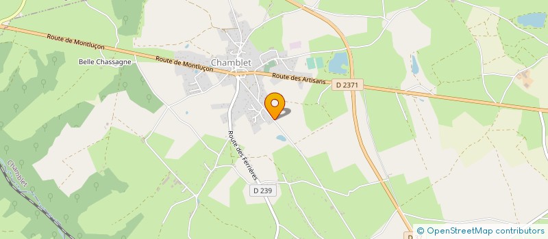 localisation de l'entreprise BOURBONNAIS UTILITAIRES à CHAMBLET
