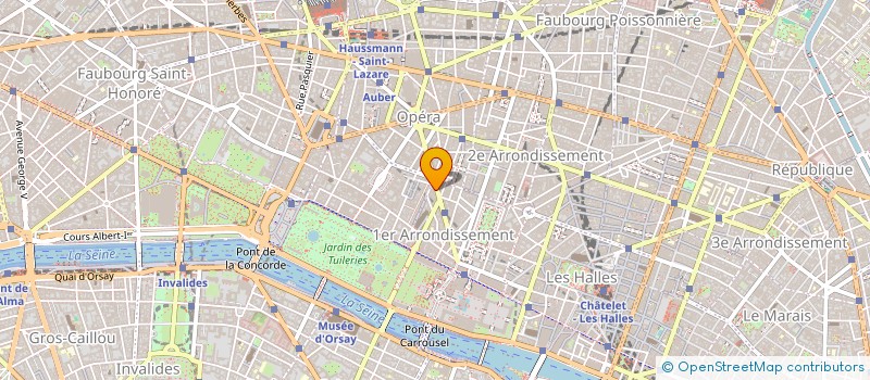 localisation de l'entreprise BOURBONS IMMOBILIER PATRIMOINE  PARIS