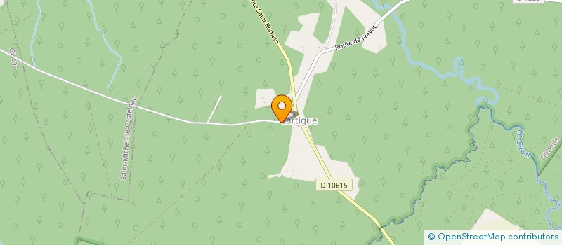 localisation de l'entreprise BOURBOUGNE  LARTIGUE