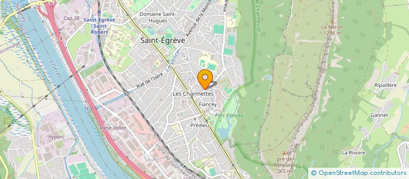 localisation de l'entreprise BOURBOUS à SAINT-EGREVE