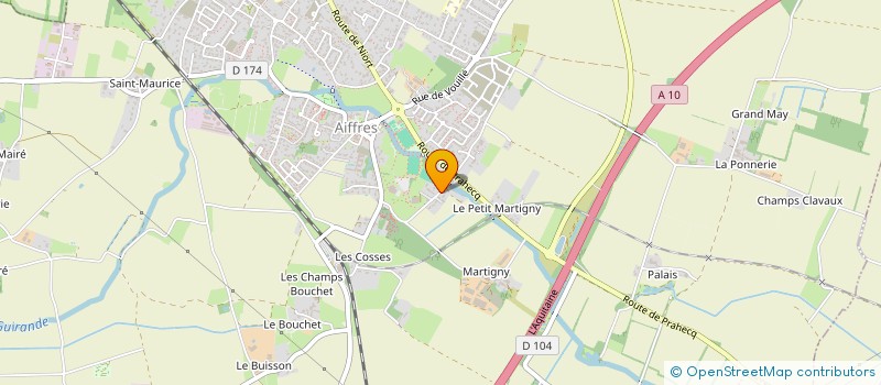 localisation de l'entreprise BOURCHEIX - MAZALEYRAT  AIFFRES