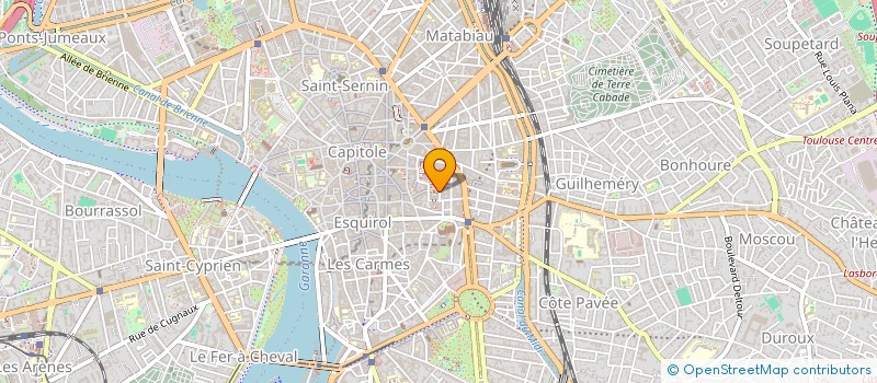 localisation de l'entreprise BOURDAGES TOULOUSE à TOULOUSE