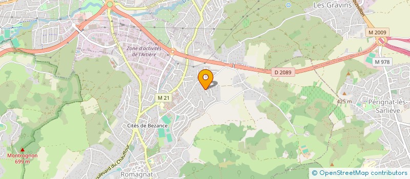 localisation de l'entreprise BOURDAIN  ROMAGNAT