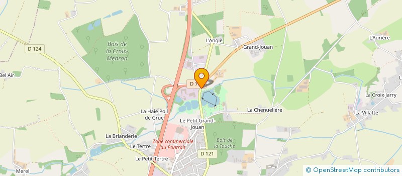 localisation de l'entreprise BOURDAUD  NOZAY