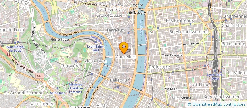 localisation de l'entreprise BOURDEAU GILLES ET PIERRE à LYON
