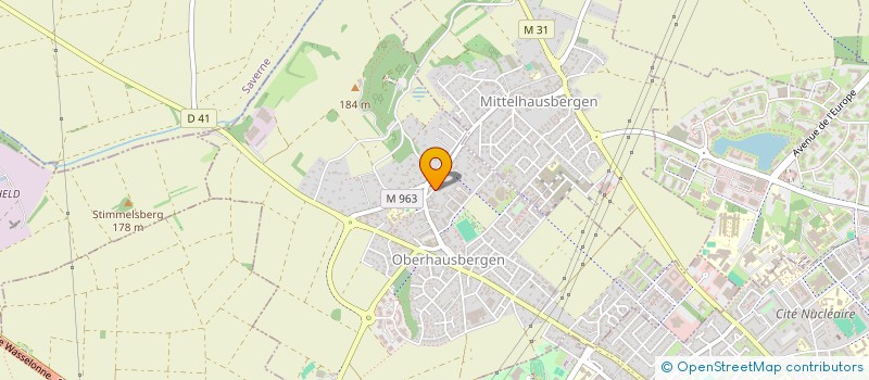 localisation de l'entreprise BOURDI  STRASBOURG