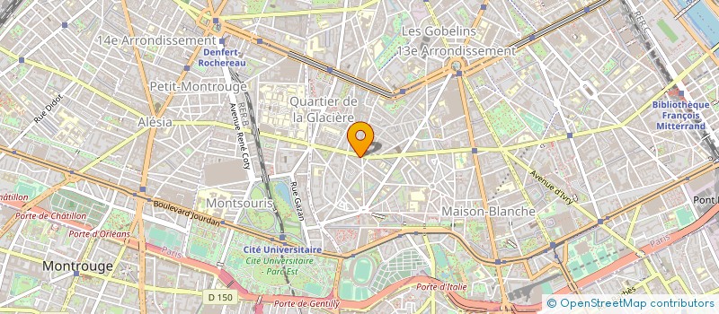 localisation de l'entreprise BOURDIEC FISH à PARIS