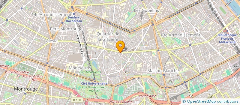 localisation de l'entreprise BOURDIEC HOLDING  PARIS