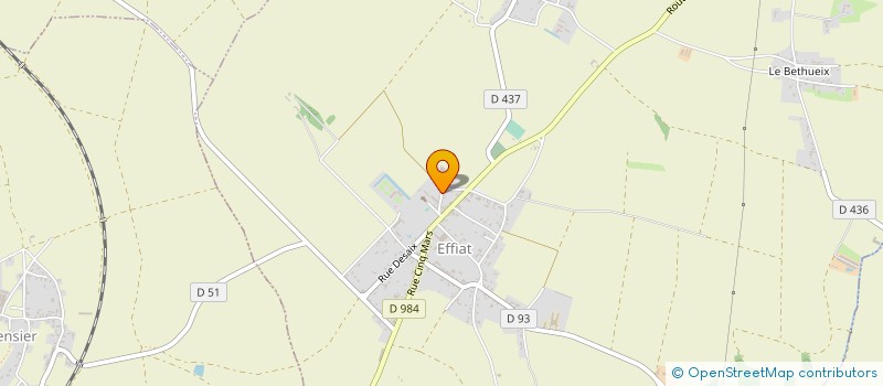 localisation de l'entreprise BOURDIER NETTOYAGE SOLAIRE  EFFIAT