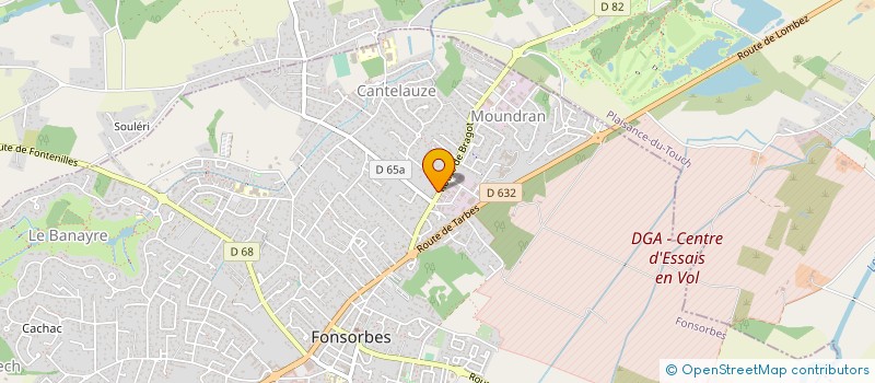 localisation de l'entreprise BOURDJA à FONSORBES