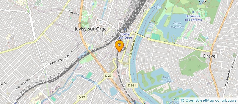 localisation de l'entreprise BOURDOISEAU FRAWEEL  JUVISY-SUR-ORGE