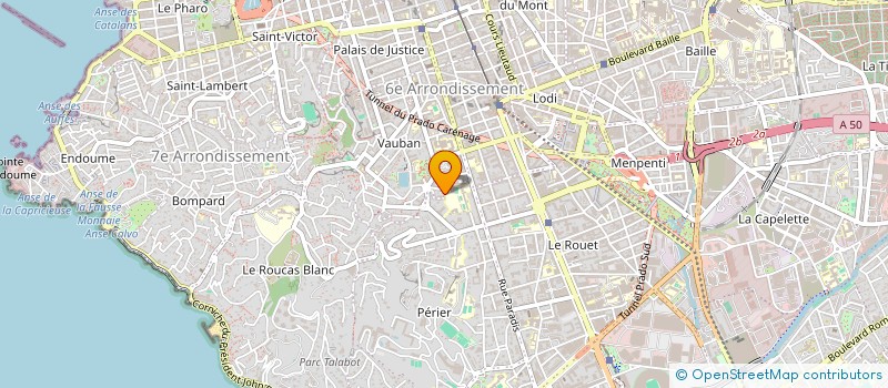 localisation de l'entreprise BOURDONNAIS PAUL SB à MARSEILLE