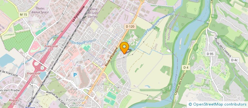 localisation de l'entreprise BOURDONS.FR  PORTET-SUR-GARONNE