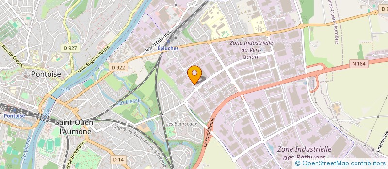 localisation de l'entreprise BOUREAU ETUDES ET PROTOTYPES à SAINT-OUEN-L'AUMONE
