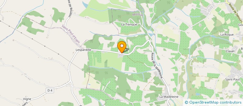 localisation de l'entreprise BOUREL ET FILS à MOISSAC