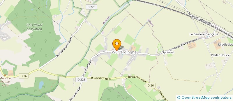 localisation de l'entreprise BOURET à WULVERDINGHE