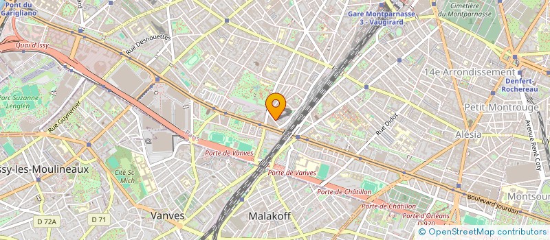 localisation de l'entreprise BOURET EGB SARL à PARIS